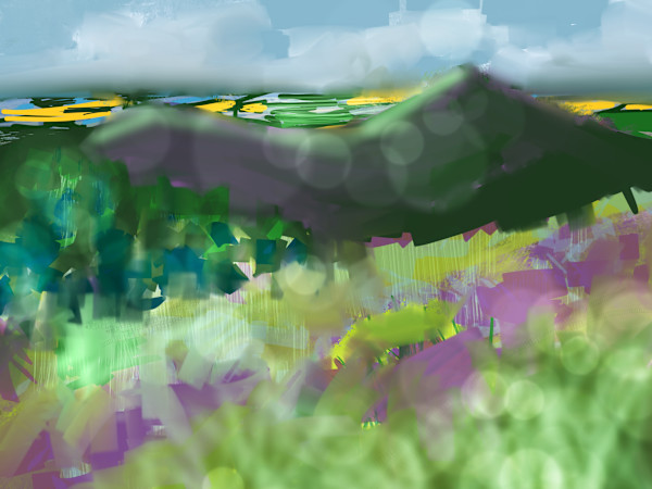 The Elidon hills by Yvonne Cavens, Image 1.