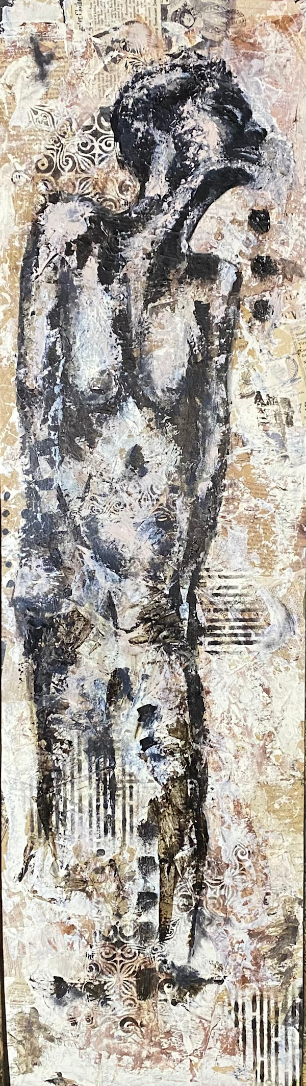 Female Form Abstracted by Holly Diann Harris, Image 1.