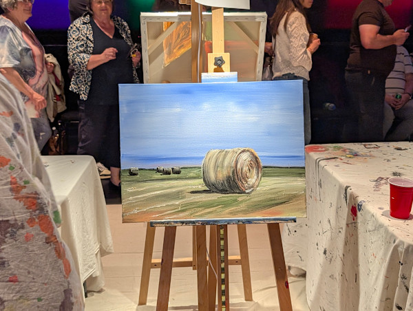 Cable Head Hay 4 - ArtLove Live Speed Painting Competition by Rebeka Darylin