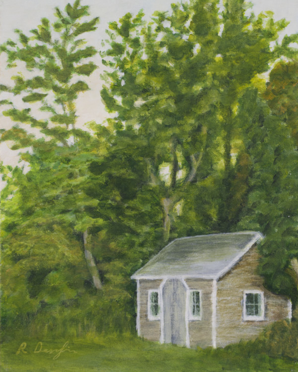 Shed in the Trees by Rebeka Darylin