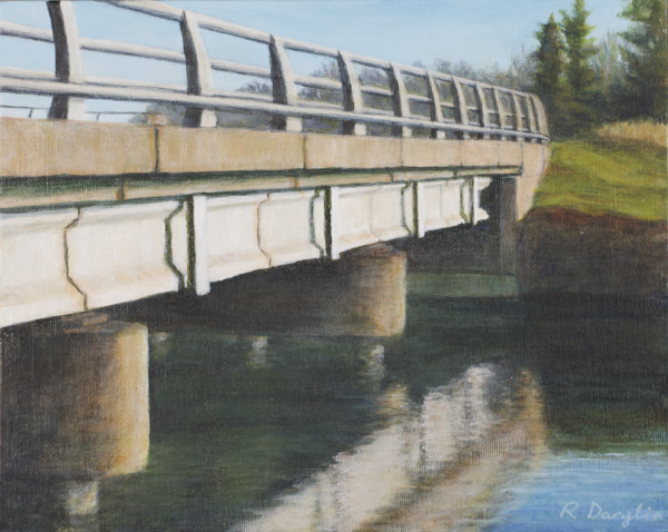 Winter Bay Bridge by Rebeka Darylin