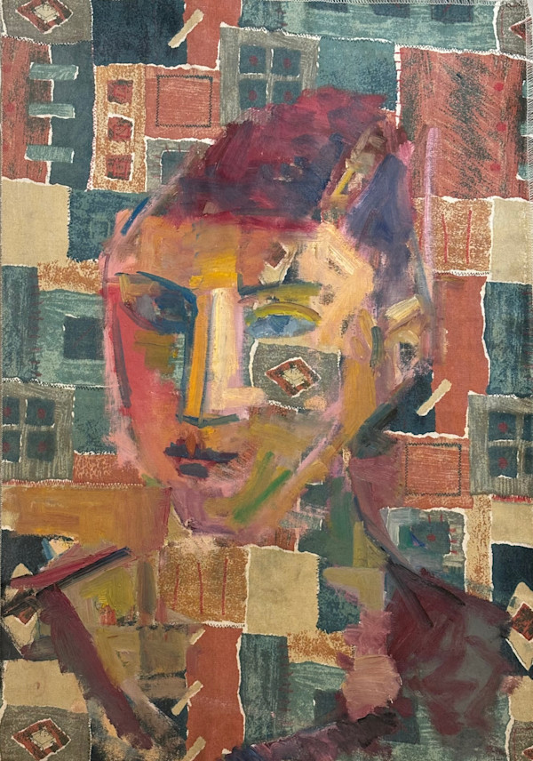 Portrait of a young woman by Vera Gutkina