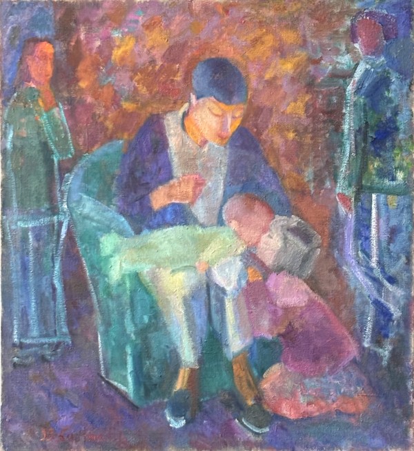 Miriam and the girls by Vera Gutkina