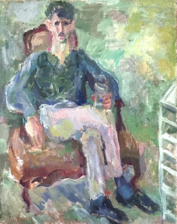 Portrait of a Man by Vera Gutkina