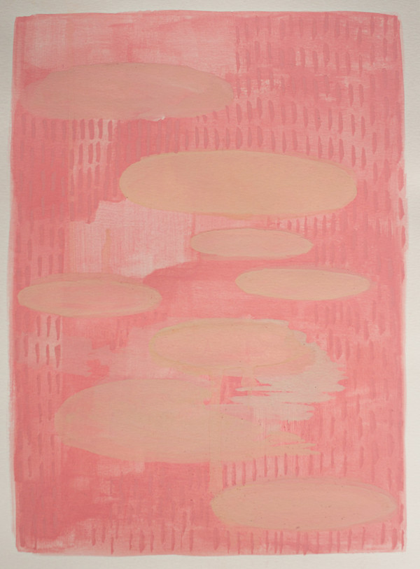Ovals Pink by Lia Zuvilivia