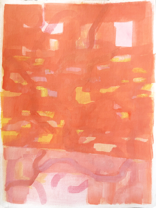 Orange V by Lia Zuvilivia