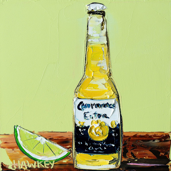 Beer And Lime by angela Hawkey