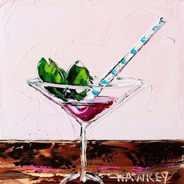 Cosmopolitan With Mint by angela Hawkey