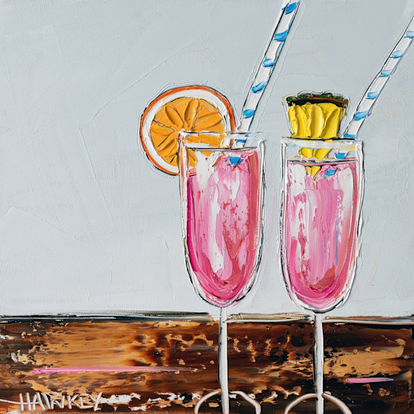 Pink Fizz 6 by angela Hawkey