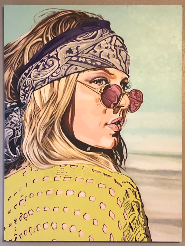 Hippie Chick by Alex Brochon, Image 2.