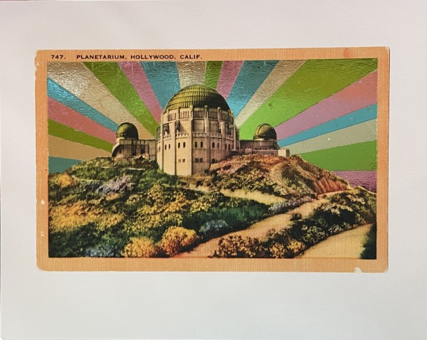 Planetarium Sky Foiled by Mary Jo Karimnia, Image 1.