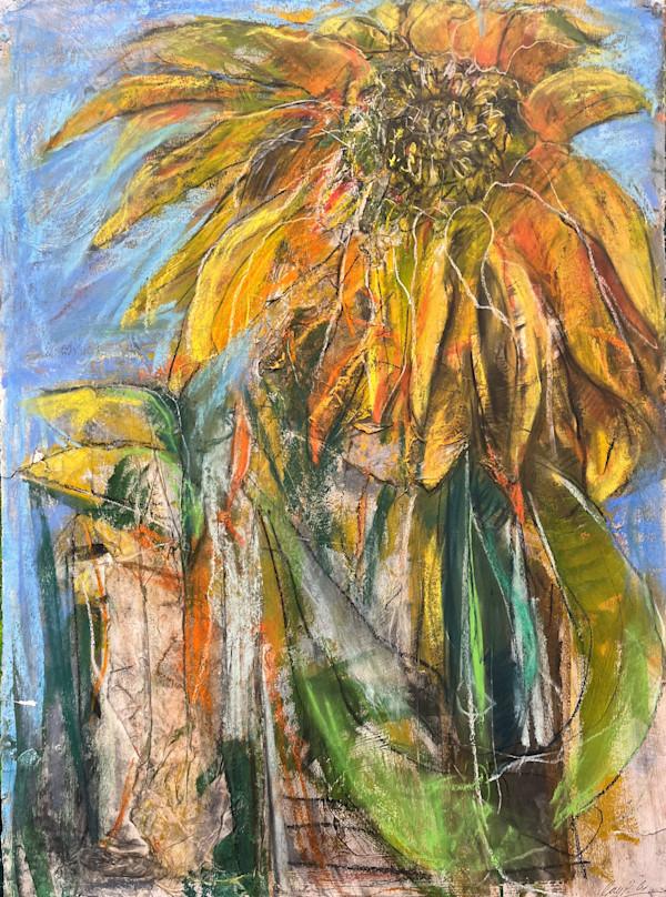 Sunflowers Conquer All by Gay P Cox