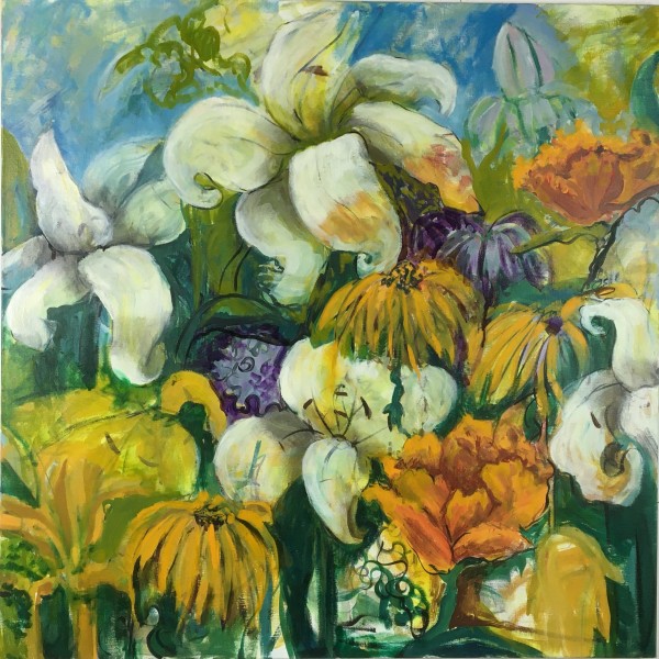 Summer Lilies by Gay P Cox