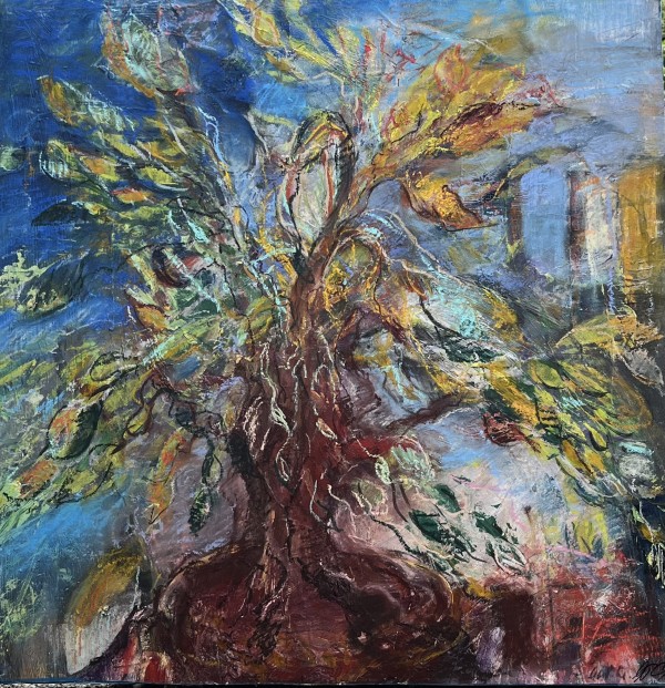 Tree in a Vase by Gay P Cox