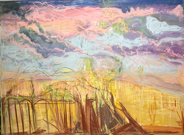 Golden Morning Glory by Gay P Cox