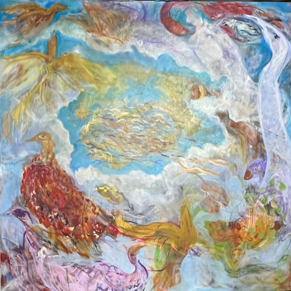 From Heaven the Birds by Gay P Cox, Image 1.