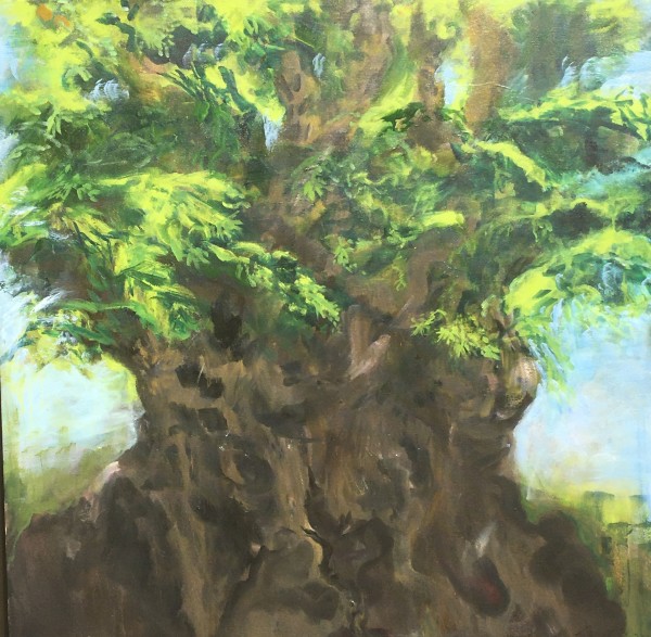The Mighty Chestnut Tree (Summer) by Gay P Cox