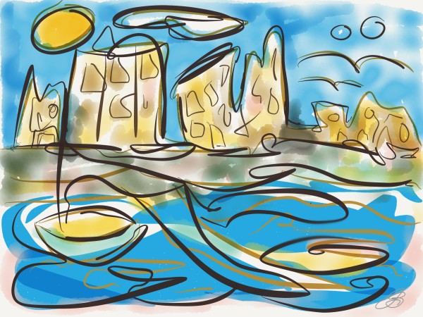 Venice in Sunlight by Judith Beale, Image 1.
