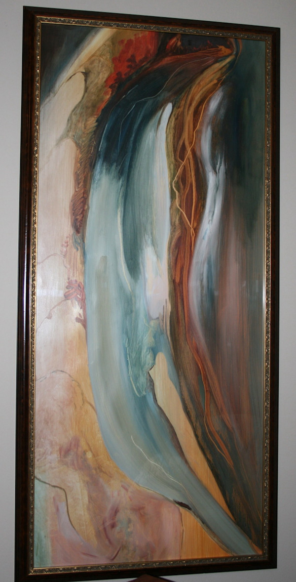 Female II Diptych Painting 51 by Judith Beale
