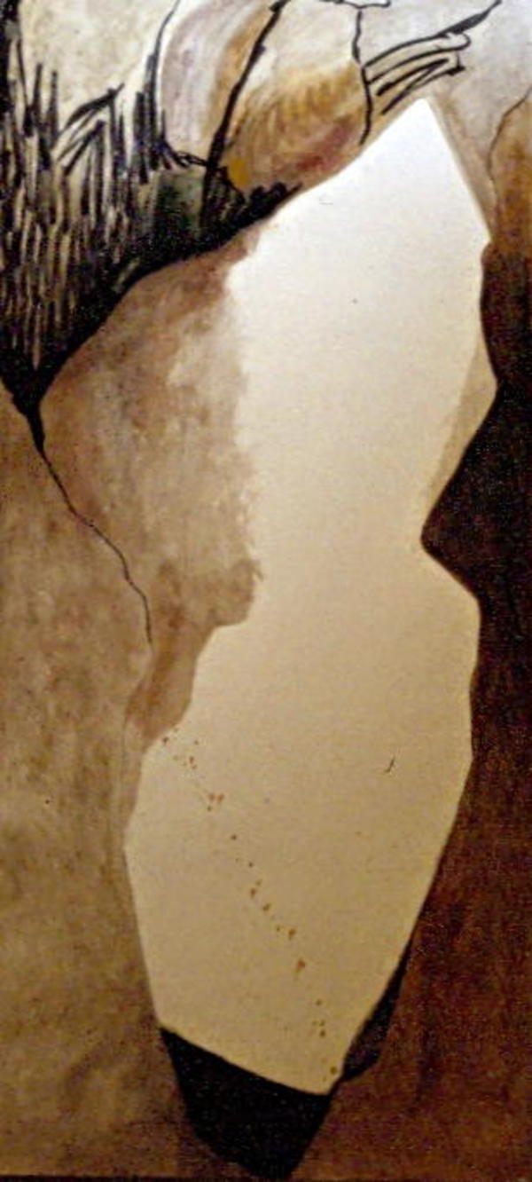Gender Meld II Painting No 68 by Judith Beale