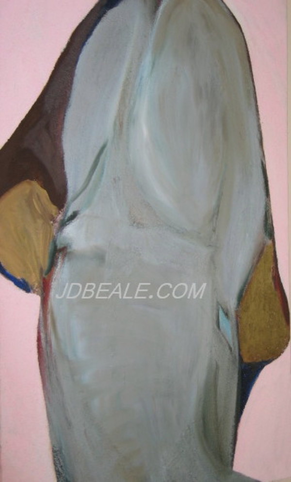 Pink Lady Painting No 74 by Judith Beale