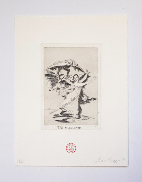 Return to Goya No. 9 #47 by Enrique Chagoya, Image 1.