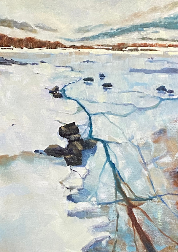 Ice Crack I by Cheryl Potter