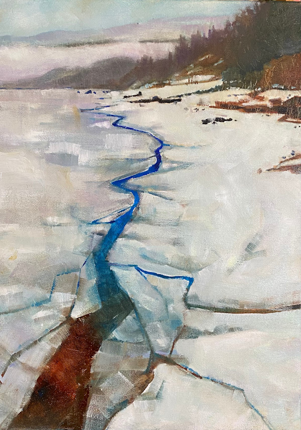 Ice Crack II by Cheryl Potter