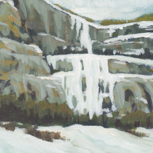 Weeping Wall by Cheryl Potter
