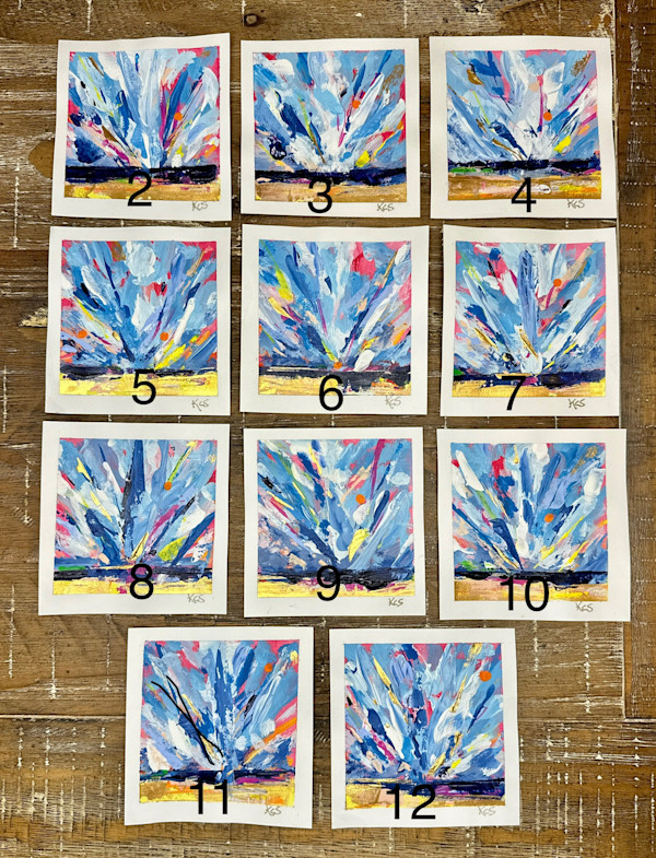 "All the Glory" series by Kim Salesses