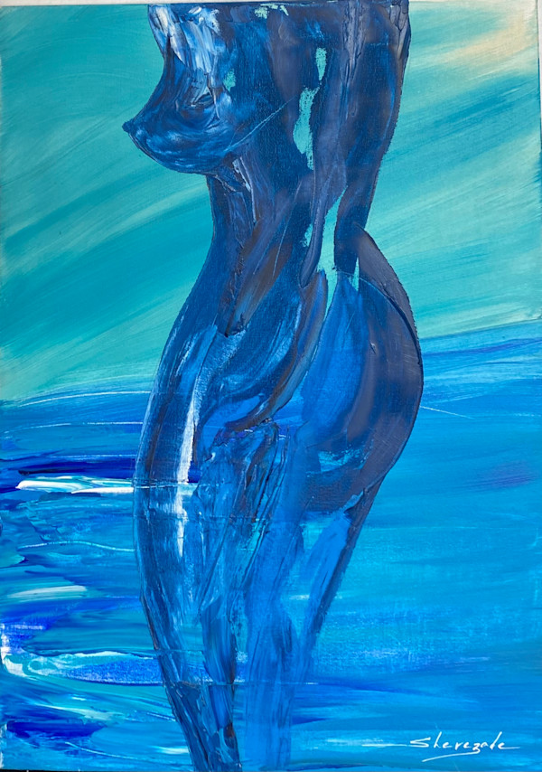 Lo Azul en mí 2 by Sherezade Morales Lanzarote Artist, Image 3.