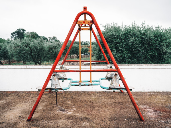 Olive Grove Swingset by Peter Mendelson