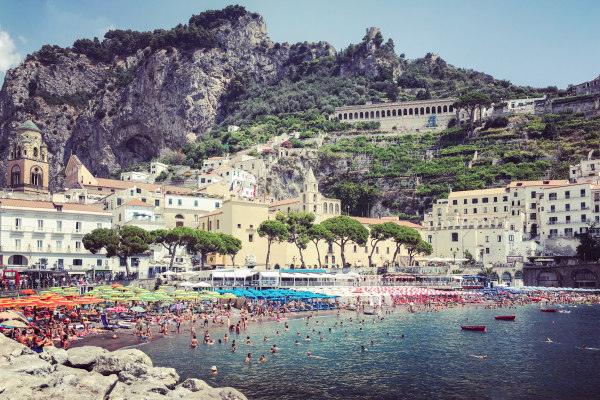 Amalfi Waterfront by Peter Mendelson