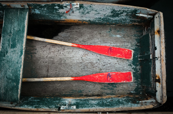 Red Oars by Peter Mendelson