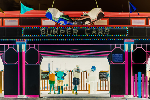 Inverted Realities - Bumper Cars by Peter Mendelson