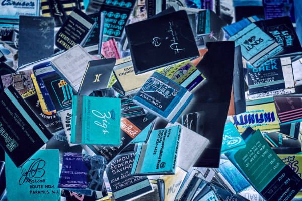 Inverted Realities - Matchbooks by Peter Mendelson