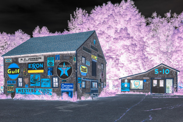 Inverted Realities - Maine Signs by Peter Mendelson