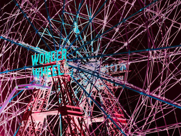 Inverted Realities - Wonder Wheel by Peter Mendelson