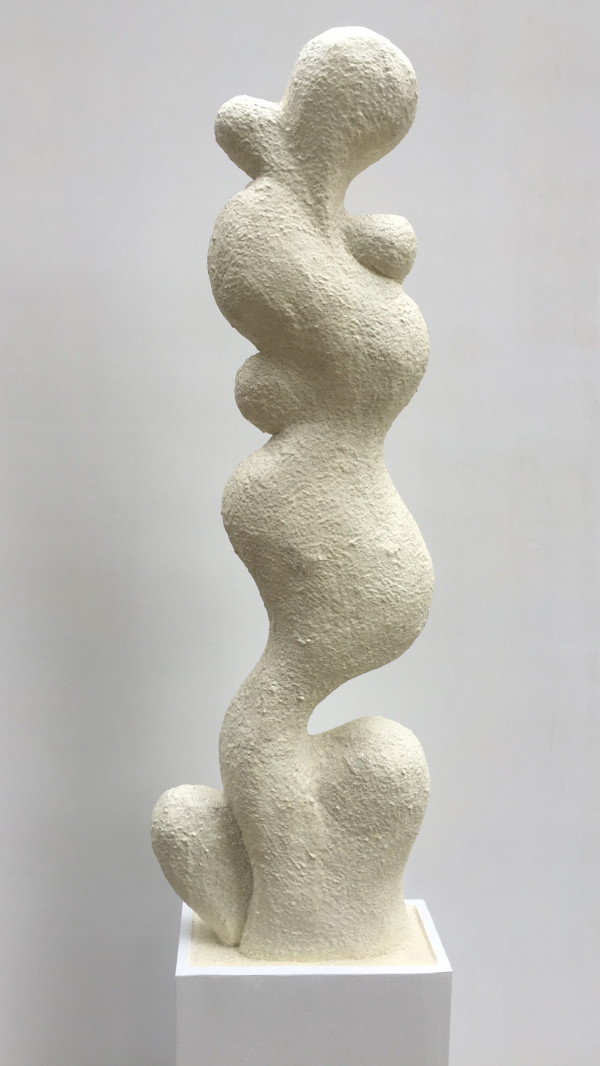 "Untitled Figure" (White) by Kent Mikalsen