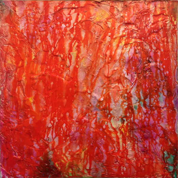 Flower Gardens #1 - Orange Tree Gorgonian by Amy Lanier