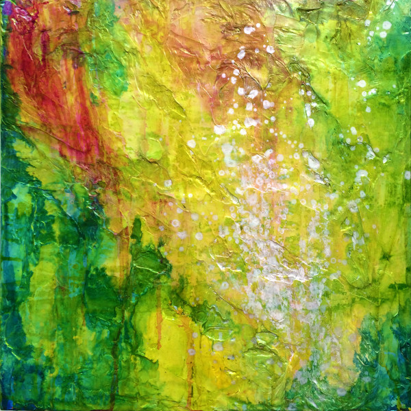 Flower Gardens #3 - Fire Coral by Amy Lanier