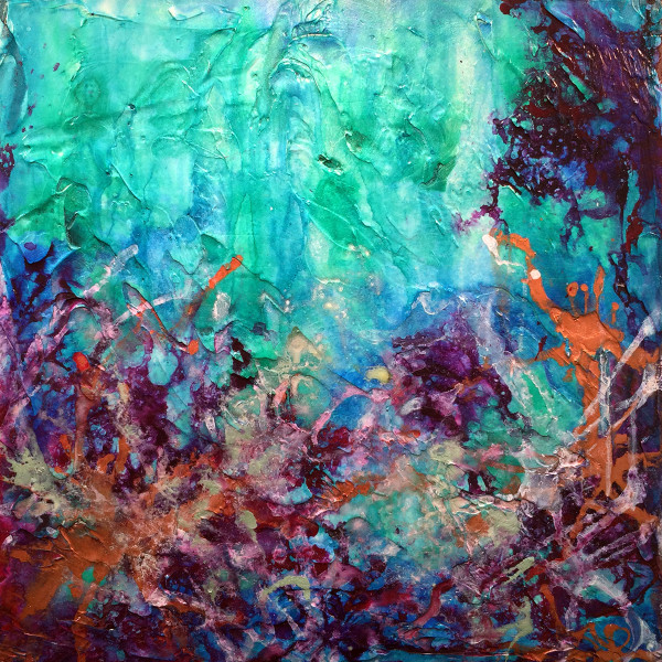 Gulf Coast: Flower Gardens #9 - Mixed Soft Corals by Amy Lanier