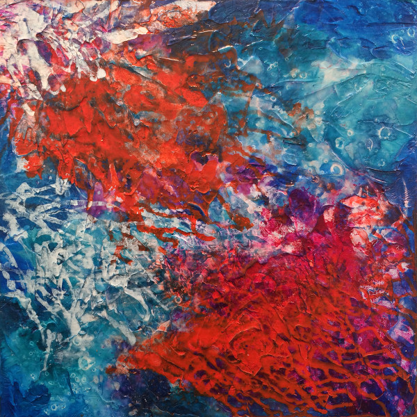 Gulf Coast: Flower Gardens #14 - Fire Coral by Amy Lanier