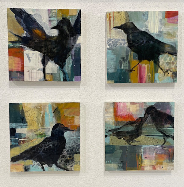 Crows series by Jules Kobelin