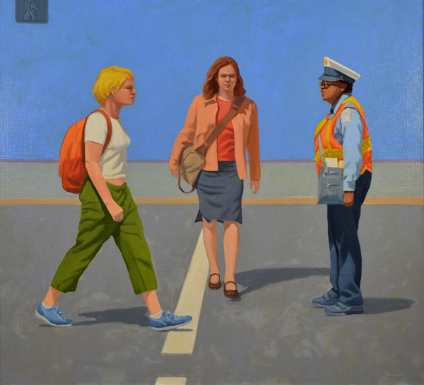 Crossing the line by Tom Szewc