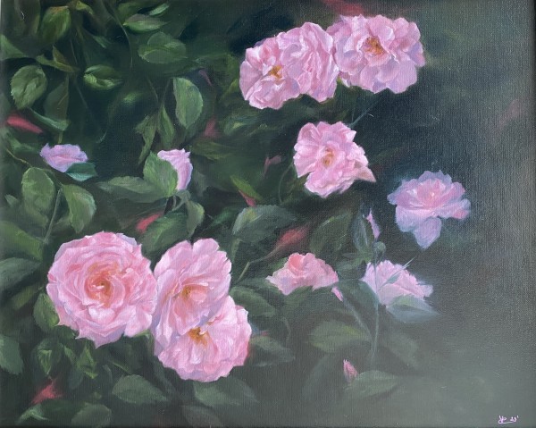 Roses in the Shadow by Valeria Carballo