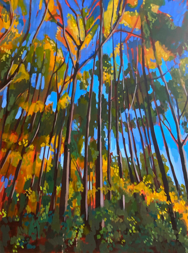 Lifting Leafy Arms To Pray II by Lindsay Heider Diamond