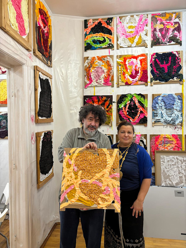 374 Undressed Ecographies, The Painter with His Model, View from Nicolae Comănescu's Studio, 2025 by Nicolae Comanescu, Image 1.