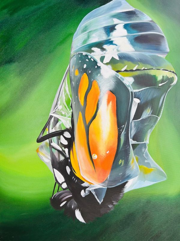 New Beginnings Triptych by Lindsey Kiser