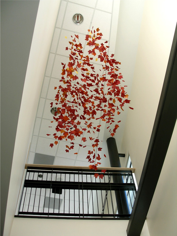 Red Maple Vertical by Jan R Carson